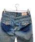 中古・古着 TRUE RELIGION (トゥルー レリジョン) パッチワークフレアデニムパンツ  Y2K USA製 インディゴ サイズ:26：10000円