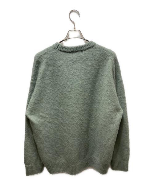 FRED PERRY（フレッドペリー）FRED PERRY (フレッドペリー) フラッフィー クルーネックニット  BEAMS別注 カーキ サイズ:XLの古着・服飾アイテム