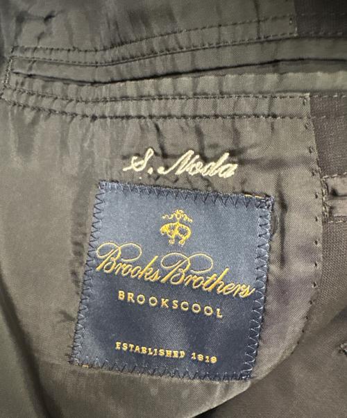 BROOKS BROTHERS（ブルックスブラザーズ）BROOKS BROTHERS (ブルックスブラザーズ) ウール×モヘア混銀釦ジャケット ブラック サイズ:7の古着・服飾アイテム