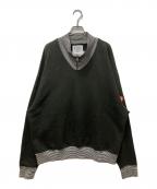 C.Eシーイー）の古着「HALF ZIP CASUAL SWEAT/ハーフジップカジュアルスウェット」｜ブラック
