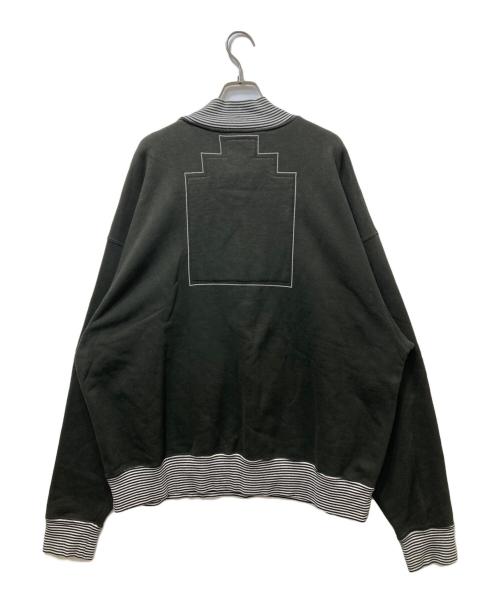 C.E（シーイー）C.E (シーイー) HALF ZIP CASUAL SWEAT/ハーフジップカジュアルスウェット ブラック サイズ:XLの古着・服飾アイテム