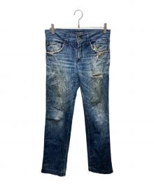 DOLCE & GABBANA（ドルチェ＆ガッバーナ）の古着「14CLASSIC デニムパンツ」｜インディゴ