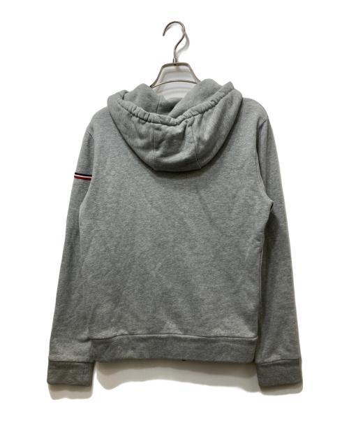 MONCLER（モンクレール）MONCLER (モンクレール) マグリア トリコロール フルジップ パーカー グレー サイズ:Sの古着・服飾アイテム