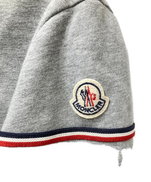 MONCLER（モンクレール）MONCLER (モンクレール) マグリア トリコロール フルジップ パーカー グレー サイズ:Sの古着・服飾アイテム