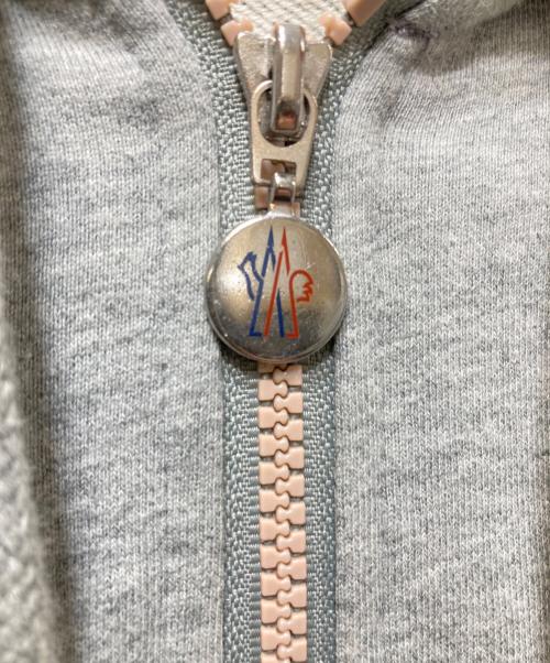 MONCLER（モンクレール）MONCLER (モンクレール) マグリア トリコロール フルジップ パーカー グレー サイズ:Sの古着・服飾アイテム