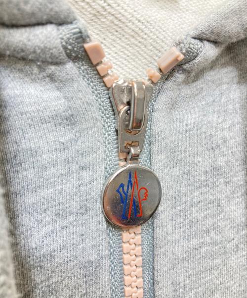 MONCLER（モンクレール）MONCLER (モンクレール) マグリア トリコロール フルジップ パーカー グレー サイズ:Sの古着・服飾アイテム