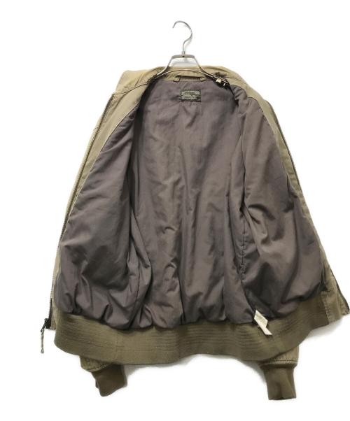 stussy（ステューシー）stussy (ステューシー) 00's CWU-45/P フライトジャケット ミリタリージャケット ベージュ サイズ:Mの古着・服飾アイテム
