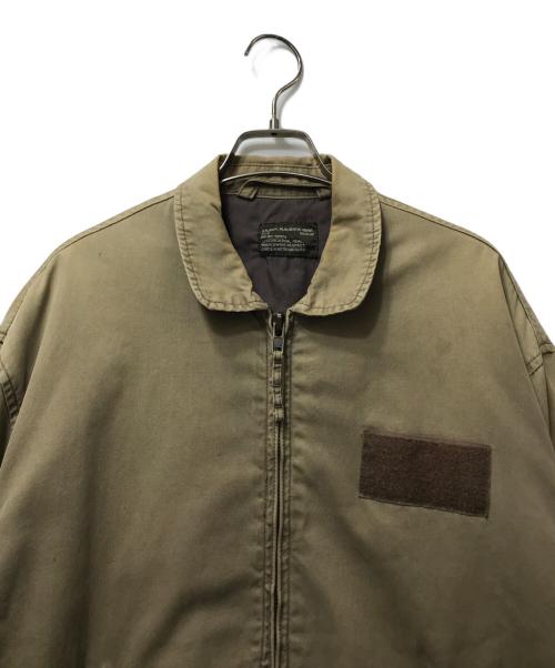 stussy（ステューシー）stussy (ステューシー) 00's CWU-45/P フライトジャケット ミリタリージャケット ベージュ サイズ:Mの古着・服飾アイテム