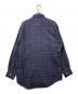 HERMES (エルメス) コットン フランネルシャツ ネイビー サイズ:40-15 1/2：20000円