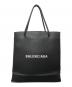 BALENCIAGA（バレンシアガ）の古着「ショッピングトートバッグ　568813」｜ブラック