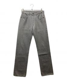 LEVI'S（リーバイス）の古着「80's 501先染めグレーデニムパンツ　ボタン裏532 USA製」｜グレー
