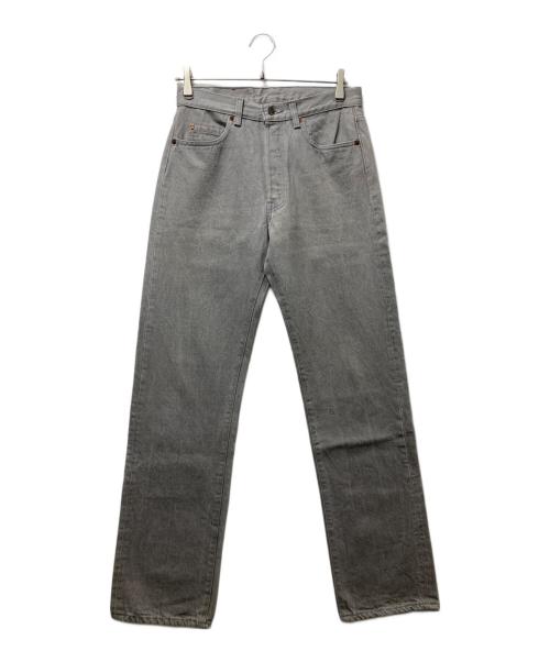 LEVI'S（リーバイス）LEVI'S (リーバイス) 80's 501先染めグレーデニムパンツ　ボタン裏532 USA製 グレー サイズ:W30　L32の古着・服飾アイテム