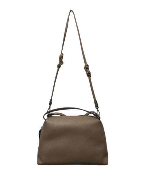 GIANNI CHIARINI（ジャンニ キアリーニ）GIANNI CHIARINI (ジャンニ キアリーニ) ALIFA 2WAYバッグ ベージュの古着・服飾アイテム