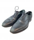 Crockett & Jonesクロケット＆ジョーンズ）の古着「COVENTRYストレートチップシューズ 26034A-C01l1」｜ブラック
