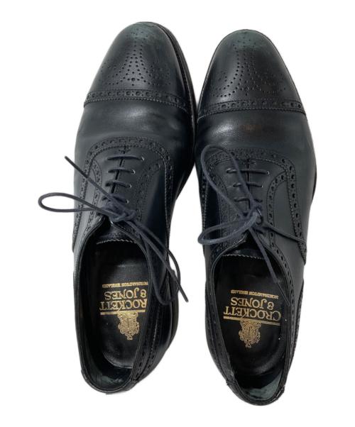 Crockett & Jones（クロケット＆ジョーンズ）Crockett & Jones (クロケット＆ジョーンズ) COVENTRYストレートチップシューズ 26034A-C01l1 ブラック サイズ:6 1/2の古着・服飾アイテム