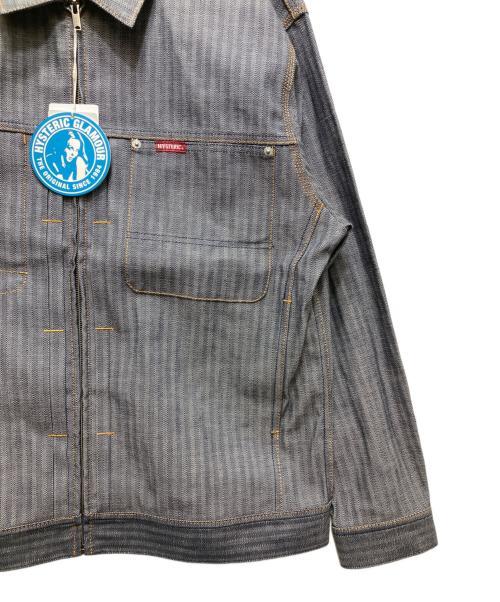 Hysteric Glamour（ヒステリックグラマー）Hysteric Glamour (ヒステリックグラマー) KINKY JEANS デニムジャケット グレー サイズ:XLの古着・服飾アイテム