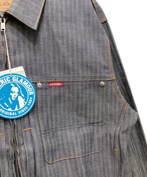 Hysteric Glamour（ヒステリックグラマー）Hysteric Glamour (ヒステリックグラマー) KINKY JEANS デニムジャケット グレー サイズ:XLの古着・服飾アイテム