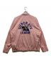 Hysteric Glamour (ヒステリックグラマー) SUPER HYS LEAGUE ジップアップブルゾン ピンク サイズ:XL：20000円