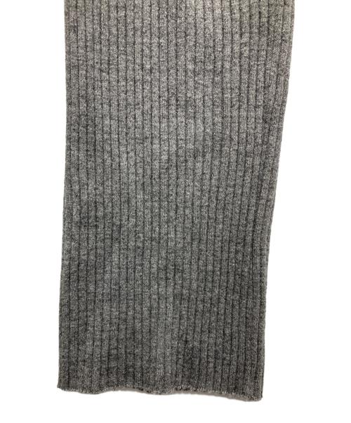 refomed（リフォメッド）refomed (リフォメッド) 23AW WOOL RIB KNIT PANTS（ウールリブニットパンツ）REPT-010 グレー サイズ:2の古着・服飾アイテム