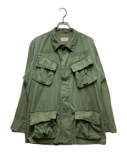 US ARMY（ユーエスアーミー）US ARMY (ユーエスアーミー) JUNGLE FATIGUE 5th JACKET（ジャングルファティーグ） グリーン サイズ:SMALL-REGULARの古着・服飾アイテム