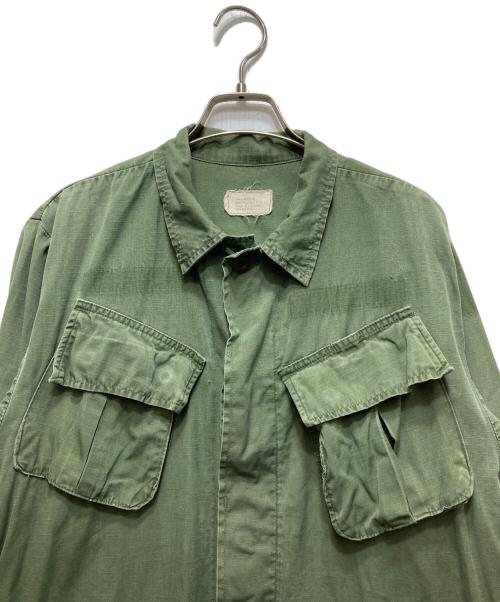 US ARMY（ユーエスアーミー）US ARMY (ユーエスアーミー) JUNGLE FATIGUE 5th JACKET（ジャングルファティーグ） グリーン サイズ:SMALL-REGULARの古着・服飾アイテム