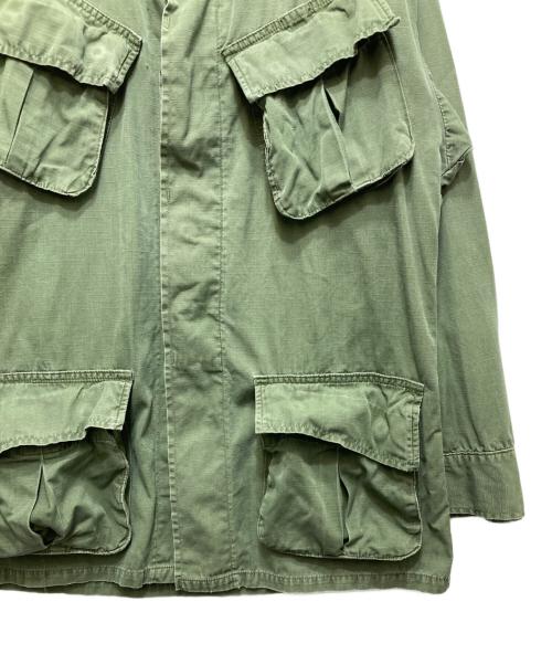 US ARMY（ユーエスアーミー）US ARMY (ユーエスアーミー) JUNGLE FATIGUE 5th JACKET（ジャングルファティーグ） グリーン サイズ:SMALL-REGULARの古着・服飾アイテム