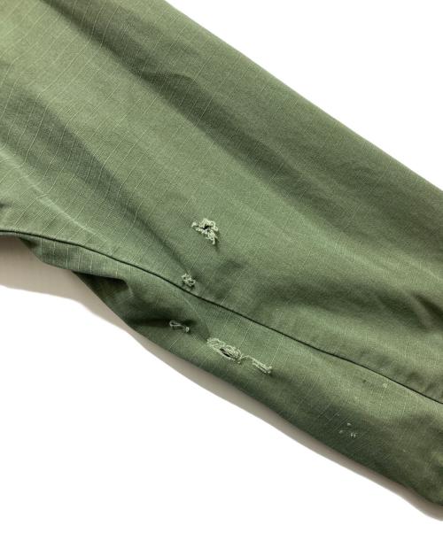 US ARMY（ユーエスアーミー）US ARMY (ユーエスアーミー) JUNGLE FATIGUE 5th JACKET（ジャングルファティーグ） グリーン サイズ:SMALL-REGULARの古着・服飾アイテム