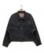 LEVI'Sリーバイス）の古着「ブラックデニムジャケット」｜ブラック