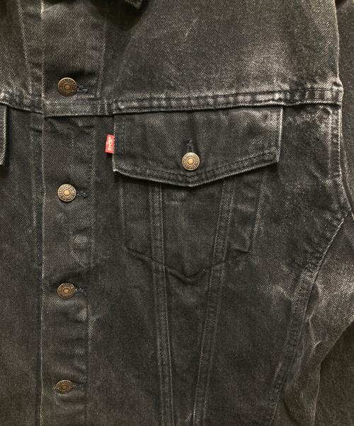 LEVI'S（リーバイス）LEVI'S (リーバイス) ブラックデニムジャケット ブラック サイズ:Mの古着・服飾アイテム