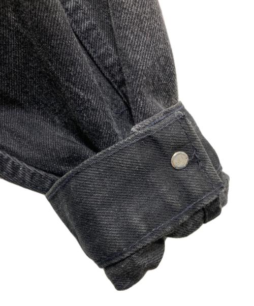 LEVI'S（リーバイス）LEVI'S (リーバイス) ブラックデニムジャケット ブラック サイズ:Mの古着・服飾アイテム