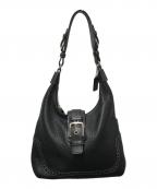 COACHコーチ）の古着「Soho Shoulder Bag（ソーホーショルダーバッグ）5054 / ワンショルダーバッグ / Y2K」｜ブラック