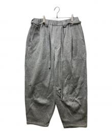 TIGHTBOOTH PRODUCTION（タイトブースプロダクション）の古着「タックスウェットパンツ」｜グレー