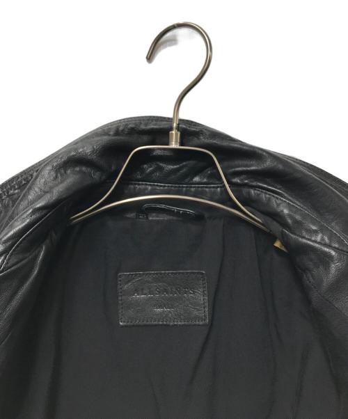 ALL SAINTS（オールセインツ）ALL SAINTS (オールセインツ) ライダースジャケット ブラック サイズ:Ｓの古着・服飾アイテム