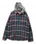 Supreme（シュプリーム）の古着「Waffle Plaid Hooded Shirt(ワッフルプレイドフーデッドシャツ)　24FW」｜グリーン