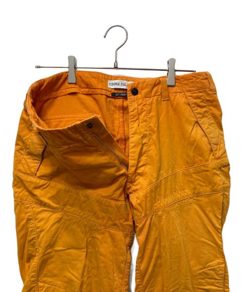 STONE ISLAND（ストーンアイランド）STONE ISLAND (ストーンアイランド) JET PANTS(ジェットパンツ) 812565 Z0229 / 00AW archive オレンジ サイズ:48の古着・服飾アイテム