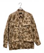 WACKO MARIAワコマリア）の古着「カモ柄ミリタリージャケット」｜ベージュ
