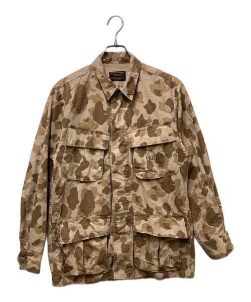 WACKO MARIA（ワコマリア）WACKO MARIA (ワコマリア) カモ柄ミリタリージャケット ベージュ サイズ:Sの古着・服飾アイテム