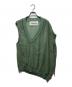 ANDERSSON BELL（アンダーソンベル）の古着「MARIO SUMMER SHAGGY V-NECK  VEST」｜グリーン