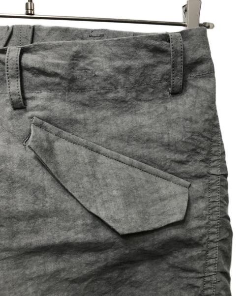 HEOS（ヘオース）HEōS (ヘオース) ワイドドローコード パンツ　HJSS-PT003　 グレー サイズ:3の古着・服飾アイテム