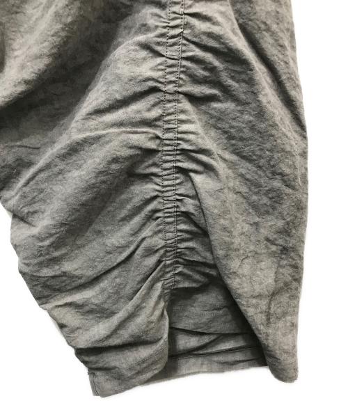 HEOS（ヘオース）HEōS (ヘオース) ワイドドローコード パンツ　HJSS-PT003　 グレー サイズ:3の古着・服飾アイテム