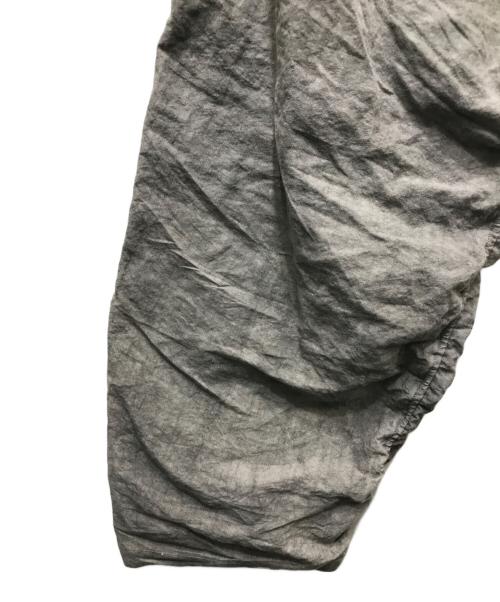 HEOS（ヘオース）HEōS (ヘオース) ワイドドローコード パンツ　HJSS-PT003　 グレー サイズ:3の古着・服飾アイテム