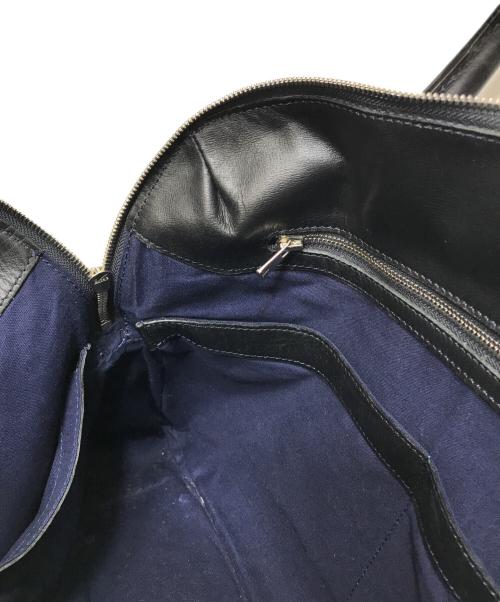 FARO（ファーロ）FARO (ファーロ) レザービジネスバッグ ブラックの古着・服飾アイテム