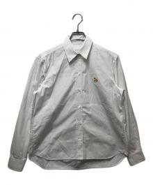 maison kitsune（メゾンキツネ）の古着「ベビーフォックス シャツ」｜ホワイト