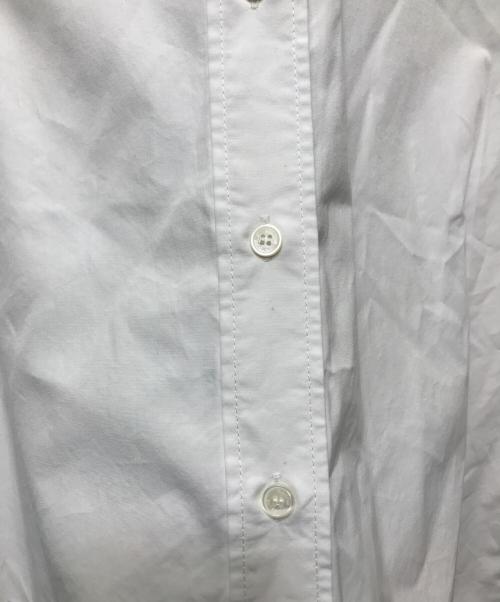maison kitsune（メゾンキツネ）MAISON KITSUNE (メゾンキツネ) ベビーフォックス シャツ ホワイト サイズ:36の古着・服飾アイテム