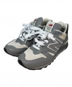 NEW BALANCEニューバランス）の古着「ローカットスニーカー　USA製」｜グレー