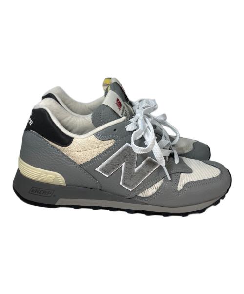 NEW BALANCE（ニューバランス）NEW BALANCE (ニューバランス) ローカットスニーカー　USA製 グレー サイズ:27cmの古着・服飾アイテム
