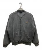 CarHarttカーハート）の古着「VISTA SWEAT BOMBER/ビスタスウェットボンバー」｜グレー