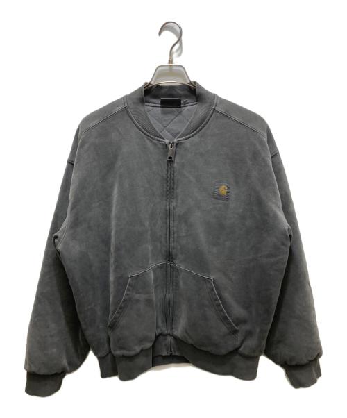 CarHartt（カーハート）CarHartt (カーハート) VISTA SWEAT BOMBER/ビスタスウェットボンバー グレー サイズ:Mの古着・服飾アイテム
