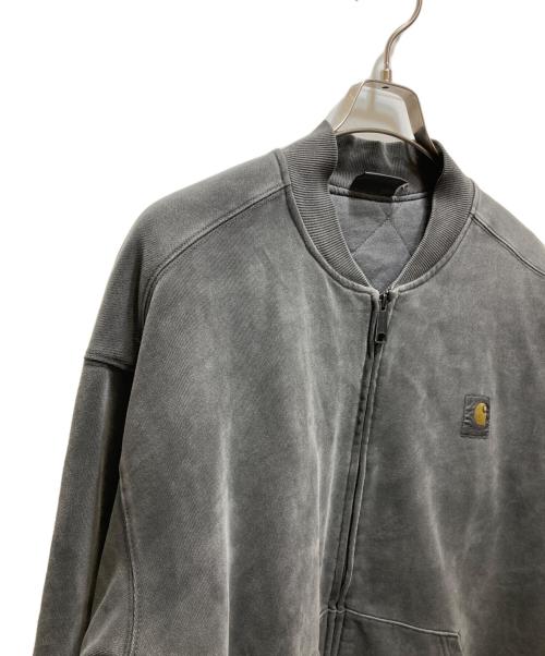 CarHartt（カーハート）CarHartt (カーハート) VISTA SWEAT BOMBER/ビスタスウェットボンバー グレー サイズ:Mの古着・服飾アイテム