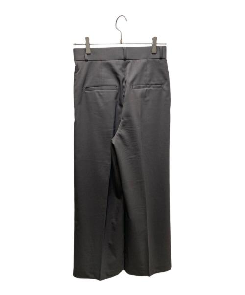 Noble（ノーブル）Noble (ノーブル) 【洗える】エステルツイルストレッチスラックスパンツ グレー サイズ:38の古着・服飾アイテム